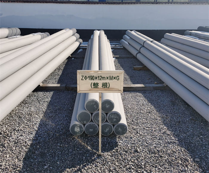 上思190×12米钢筋混凝土水泥电线杆